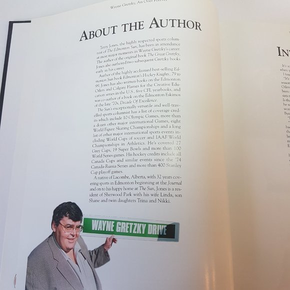 Wayne Gretzky An Oiler Forever by Terry Jones Edmonton Sun NHL Edmonton Oilers - Picture 12 of 16